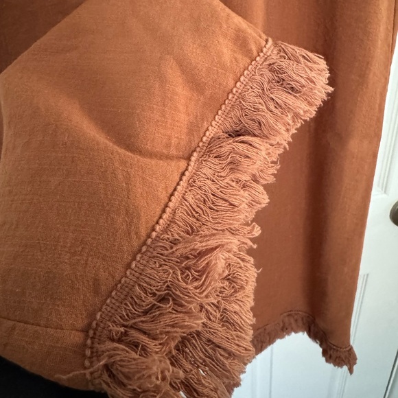 Rust Wide-Leg Pants - Picture 3 of 7